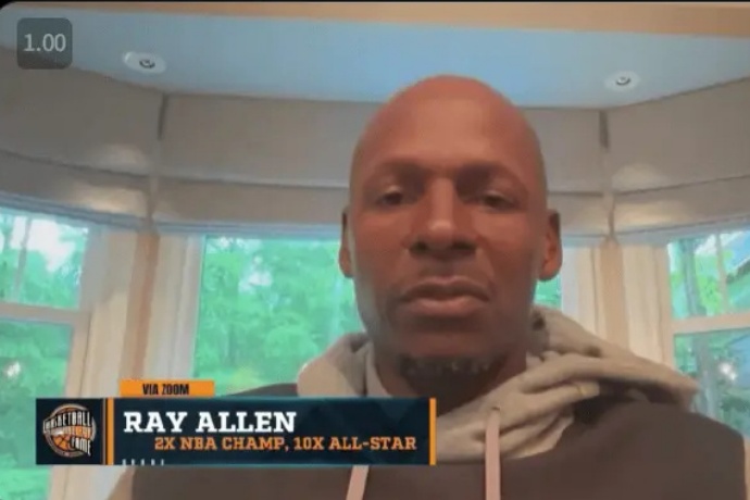 雷・阿伦观点引争议：称詹姆斯无需技术靠身体便可制胜